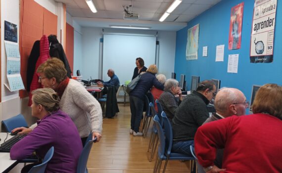 Cursos en el centro Luis Mariano de Irún