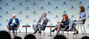 Alberto Abad, David Velasco y Marta Clavé - Representantes de Fundación LaCaixa