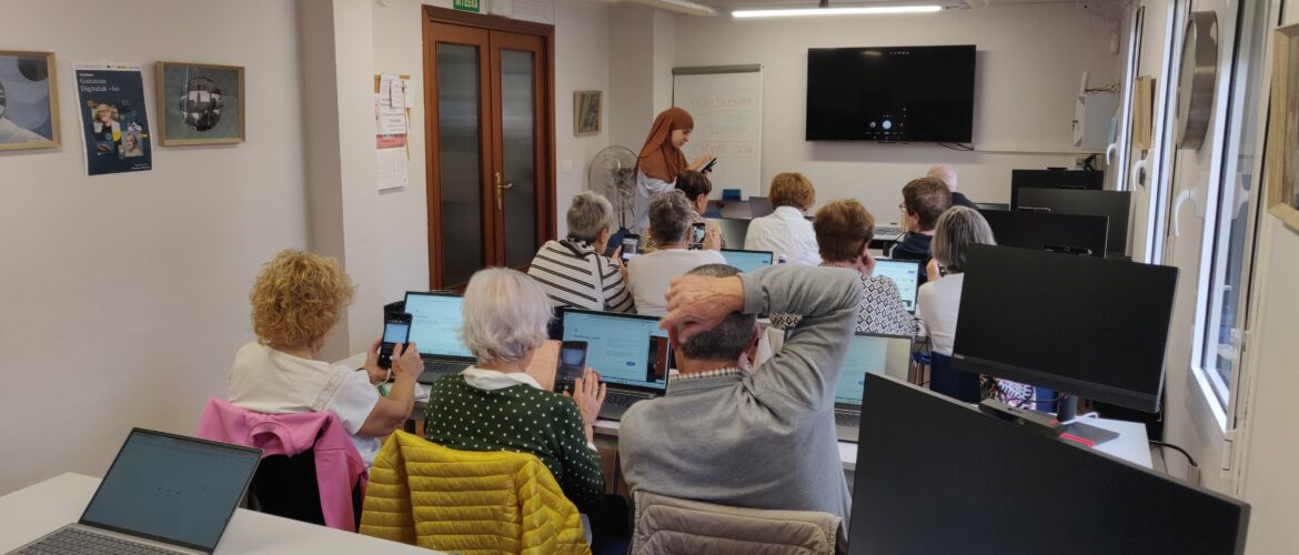 Cursos en la Ciberaula San Joxepe de Bergara