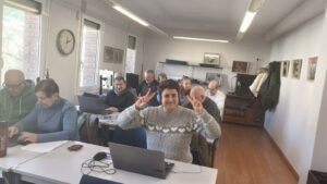 Garagune en la ciberaula San Joxepe de Bergara