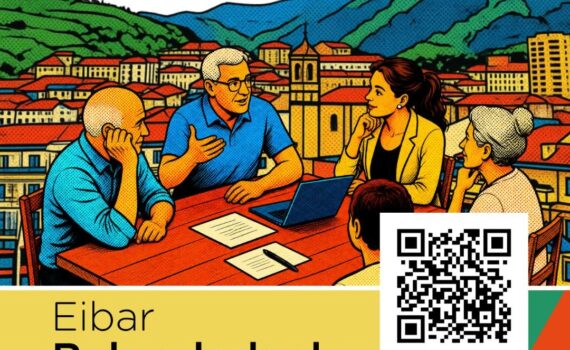 Centro social Untzaga con Eibar Bakardadeak